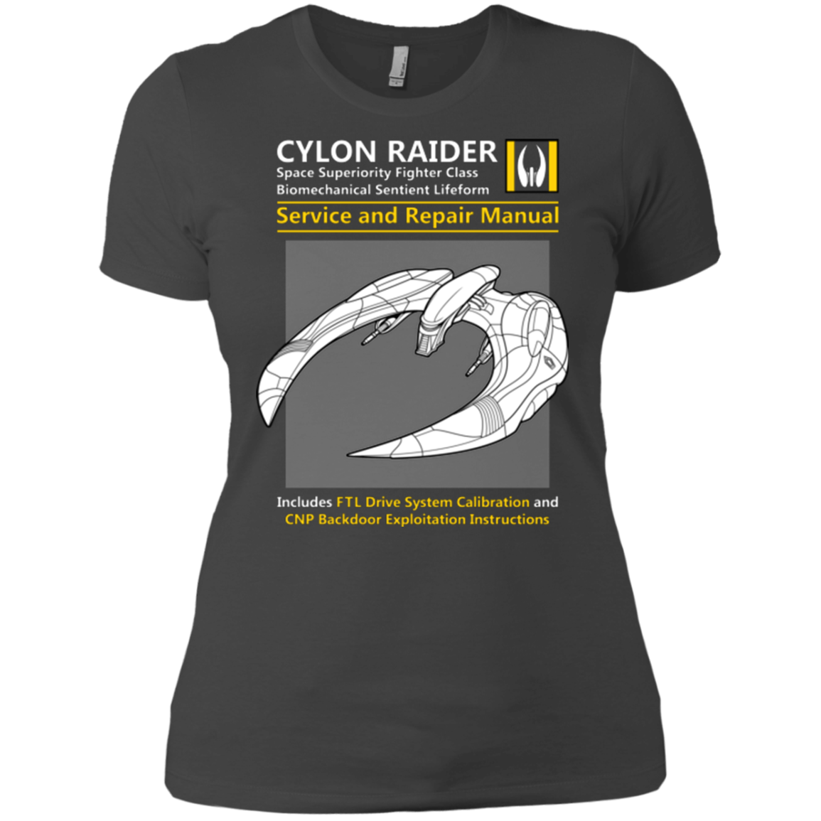 CYLON RAIDER SERVICE & REPAIR MANUAL Women's Premium T-Shirt