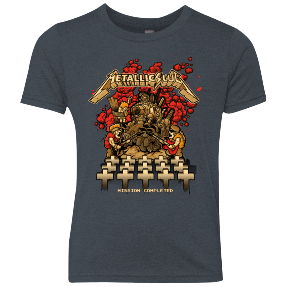 METALLIC SLUG Youth Triblend T-Shirt