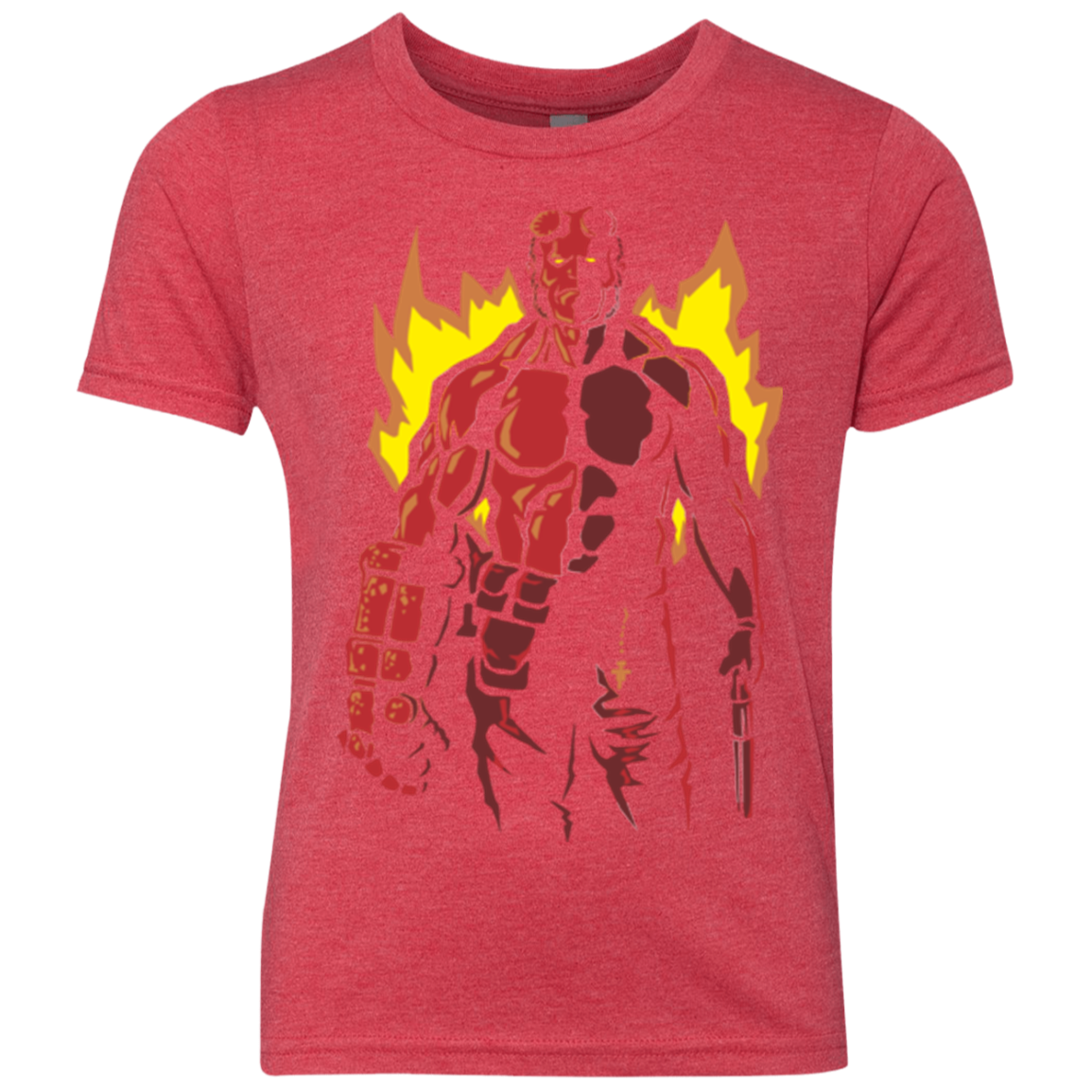 Red Hero Youth Triblend T-Shirt