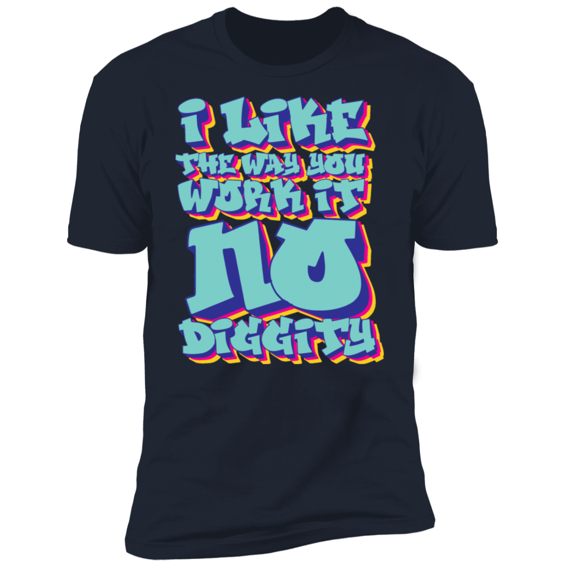 No Diggity Men's Premium T-Shirt