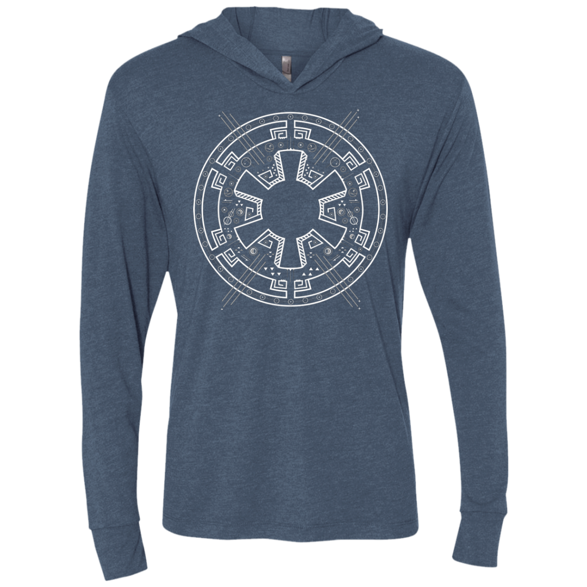 Tech empire Triblend Long Sleeve Hoodie Tee