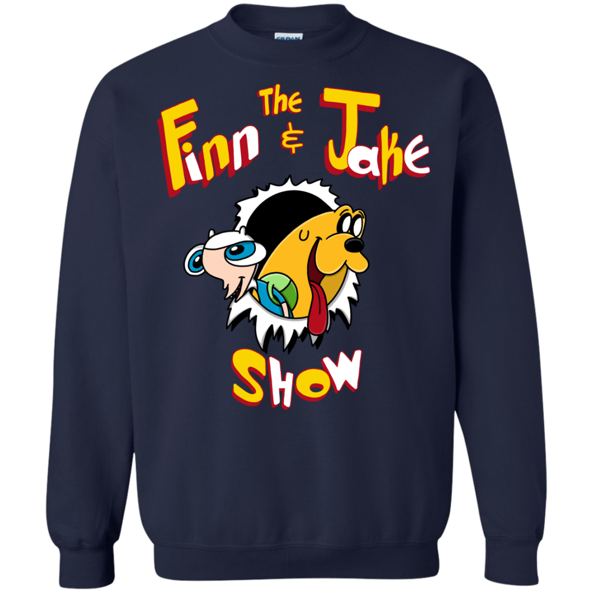 The Finn and Jake Show Crewneck Sweatshirt