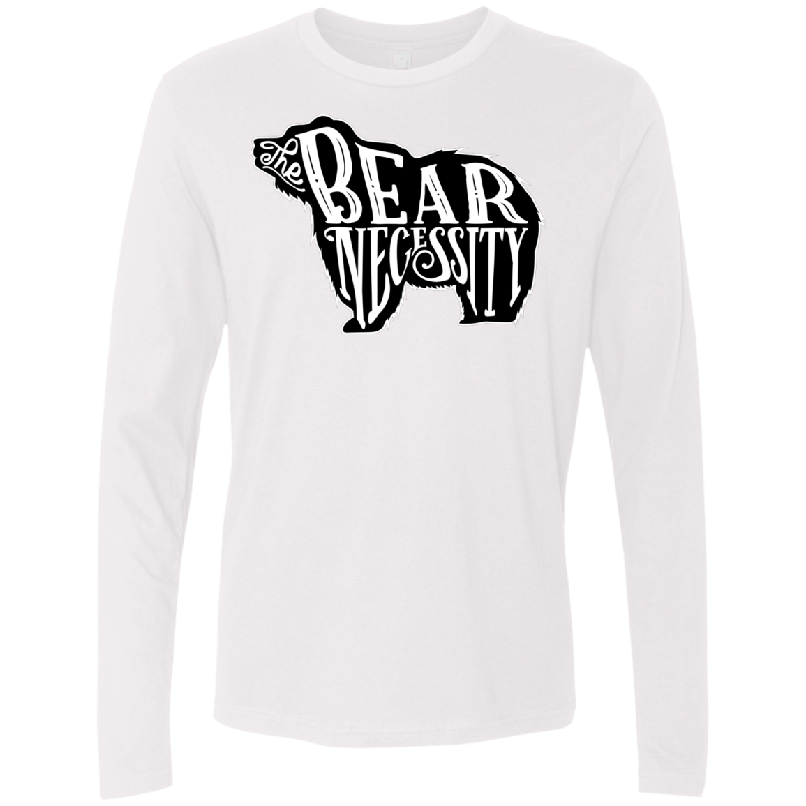 The Bear Necessity Men's Premium Long Sleeve