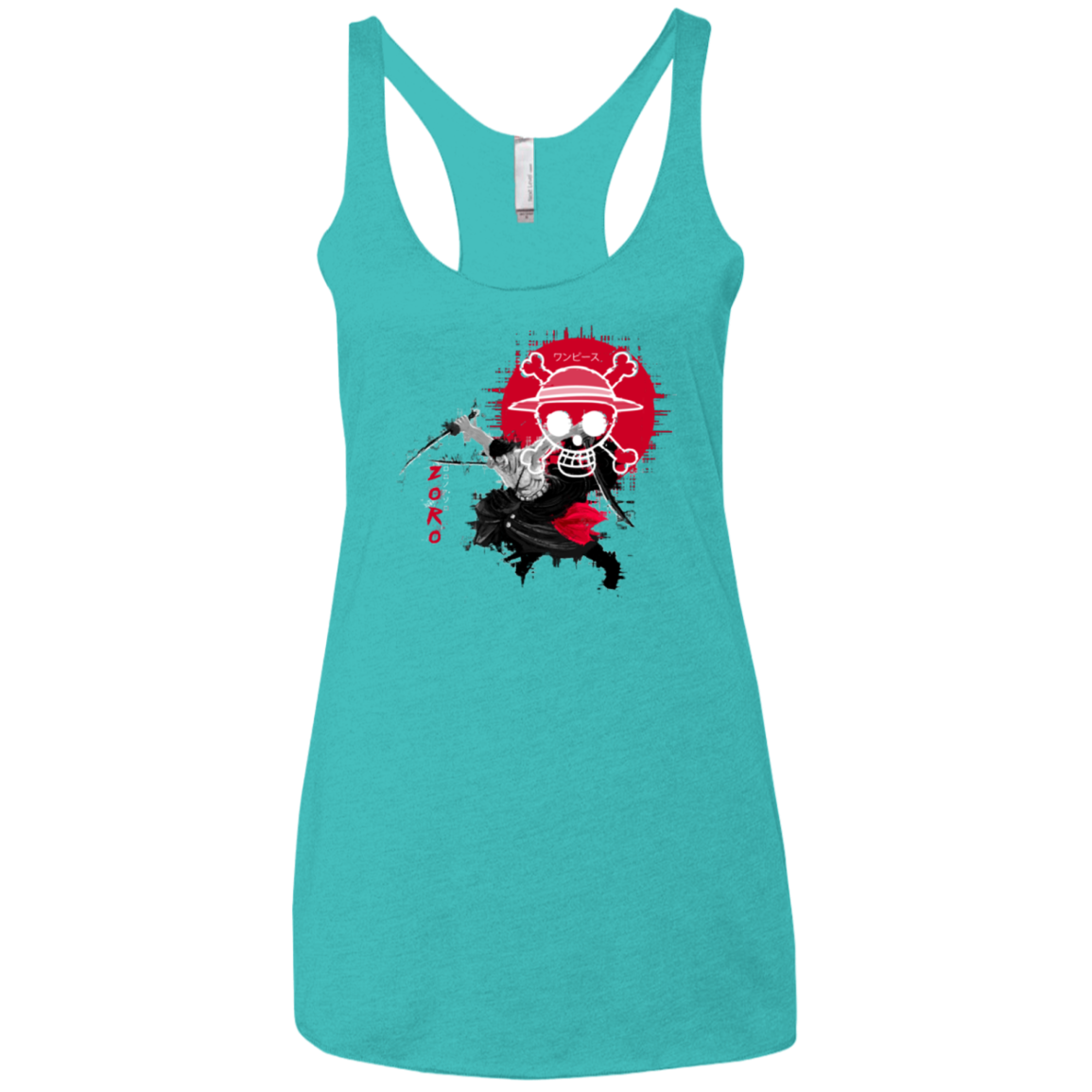Zoro Women's Triblend Racerback Tank
