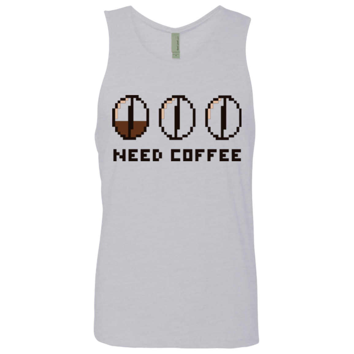 Need Coffee Men's Premium Tank Top