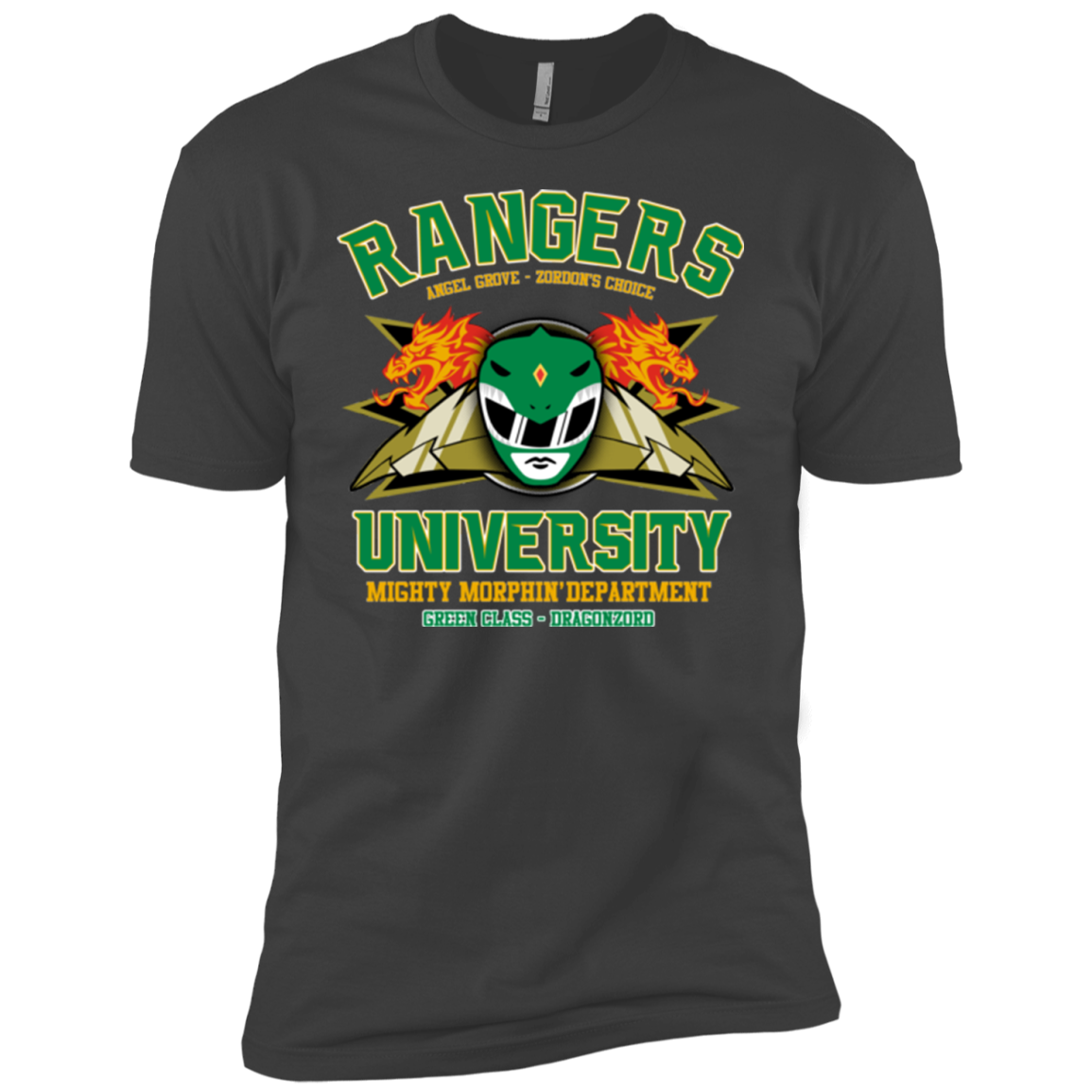 Rangers U Green Ranger Boys Premium T-Shirt