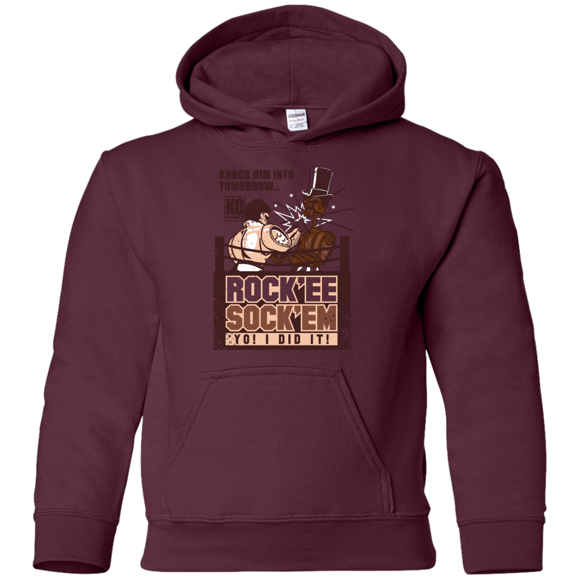 Rockee Sockem Youth Hoodie