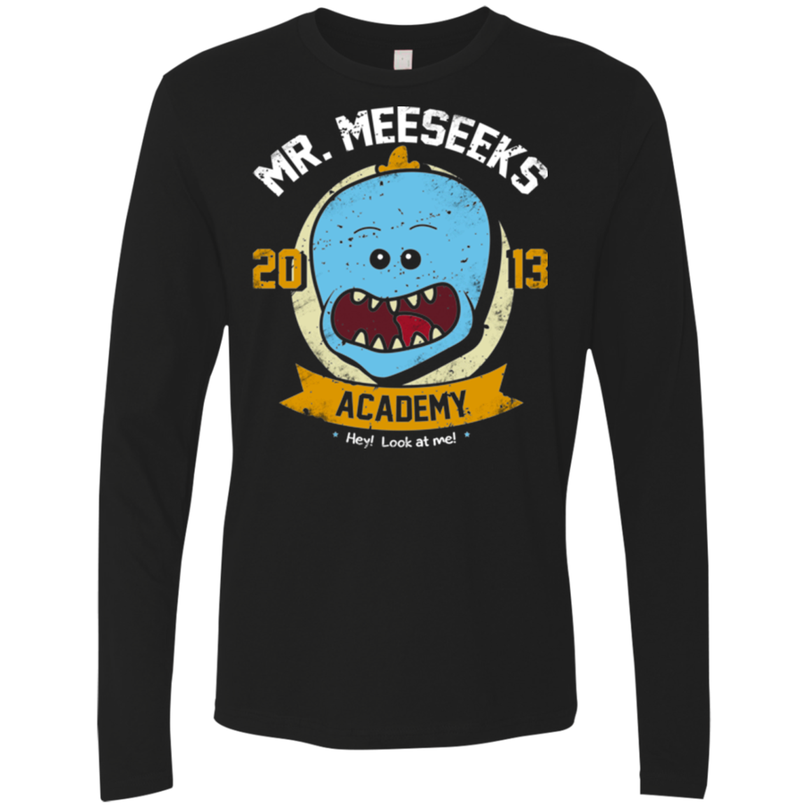 Mr. Meeseeks Academy Men's Premium Long Sleeve
