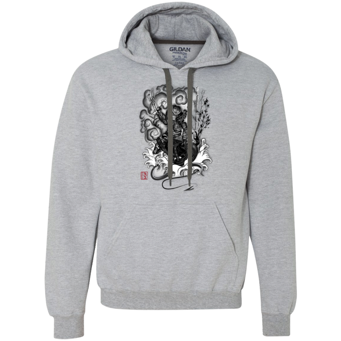 The hunter and the demon Premium Fleece Hoodie