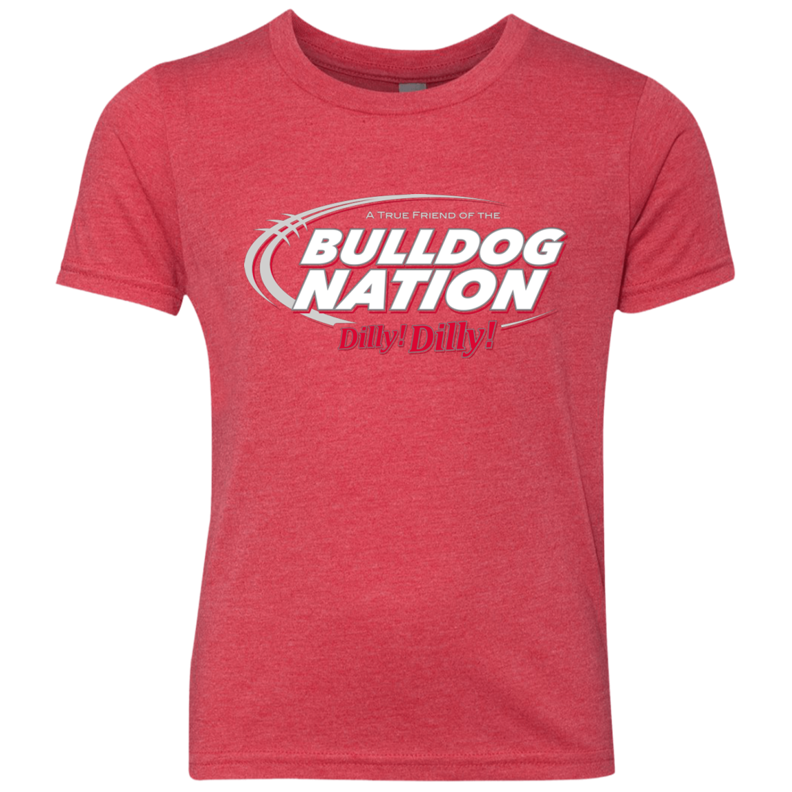 Georgia Dilly Dilly Youth Triblend T-Shirt