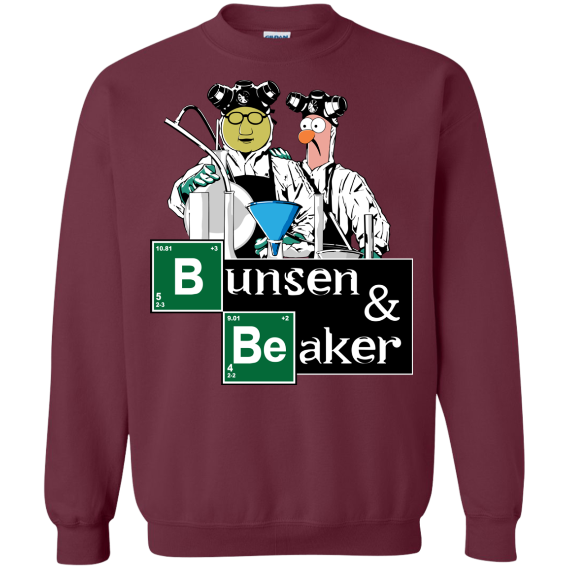 Bunsen & Beaker Crewneck Sweatshirt