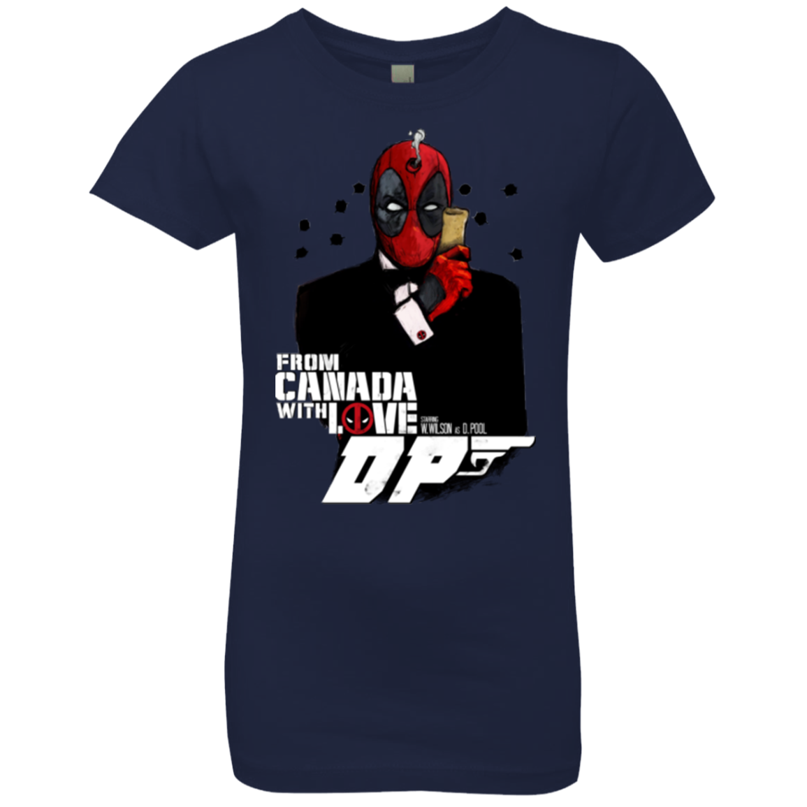 From Canada with Love Girls Premium T-Shirt
