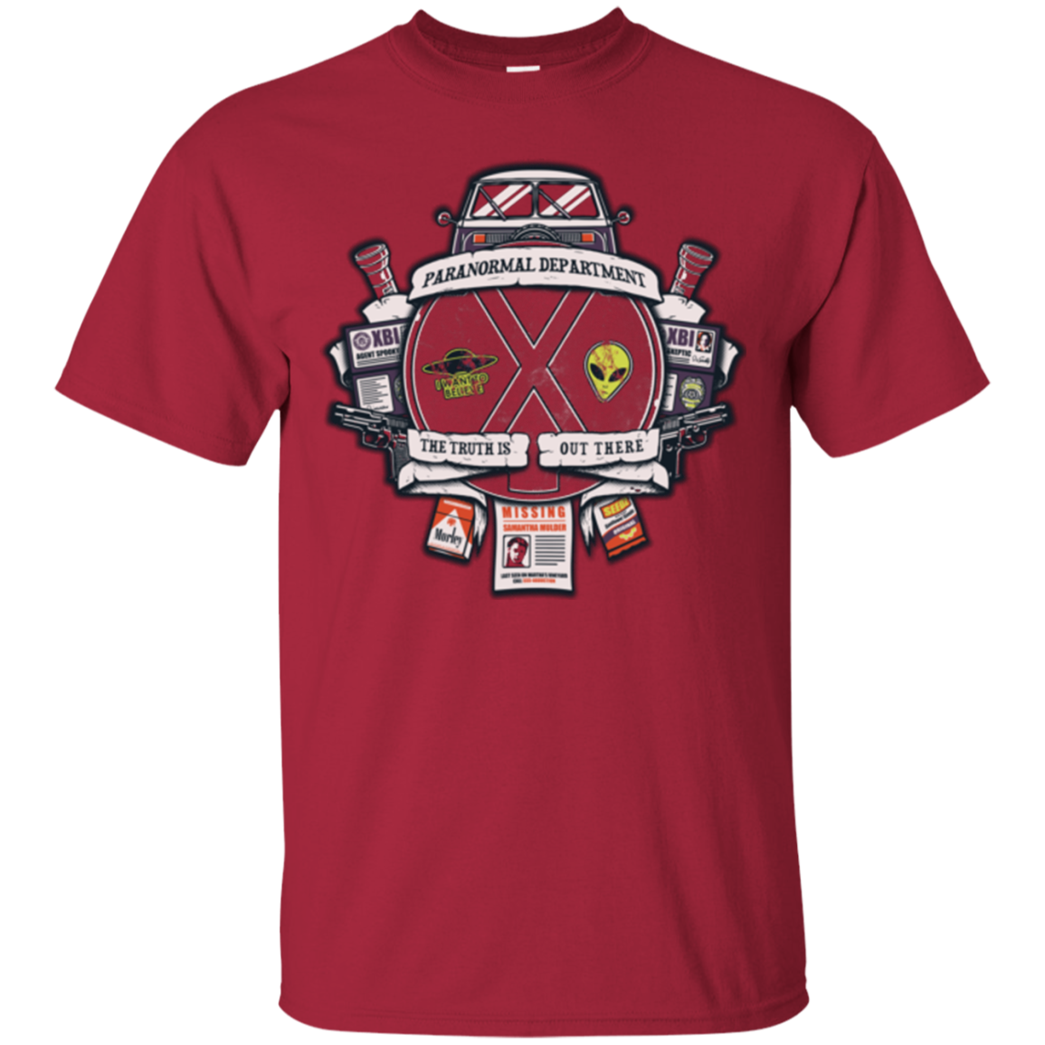 Paranormal files Crest T-Shirt