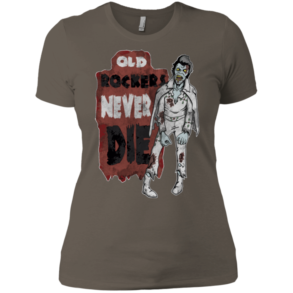 Old Rockers Never Die Women's Premium T-Shirt