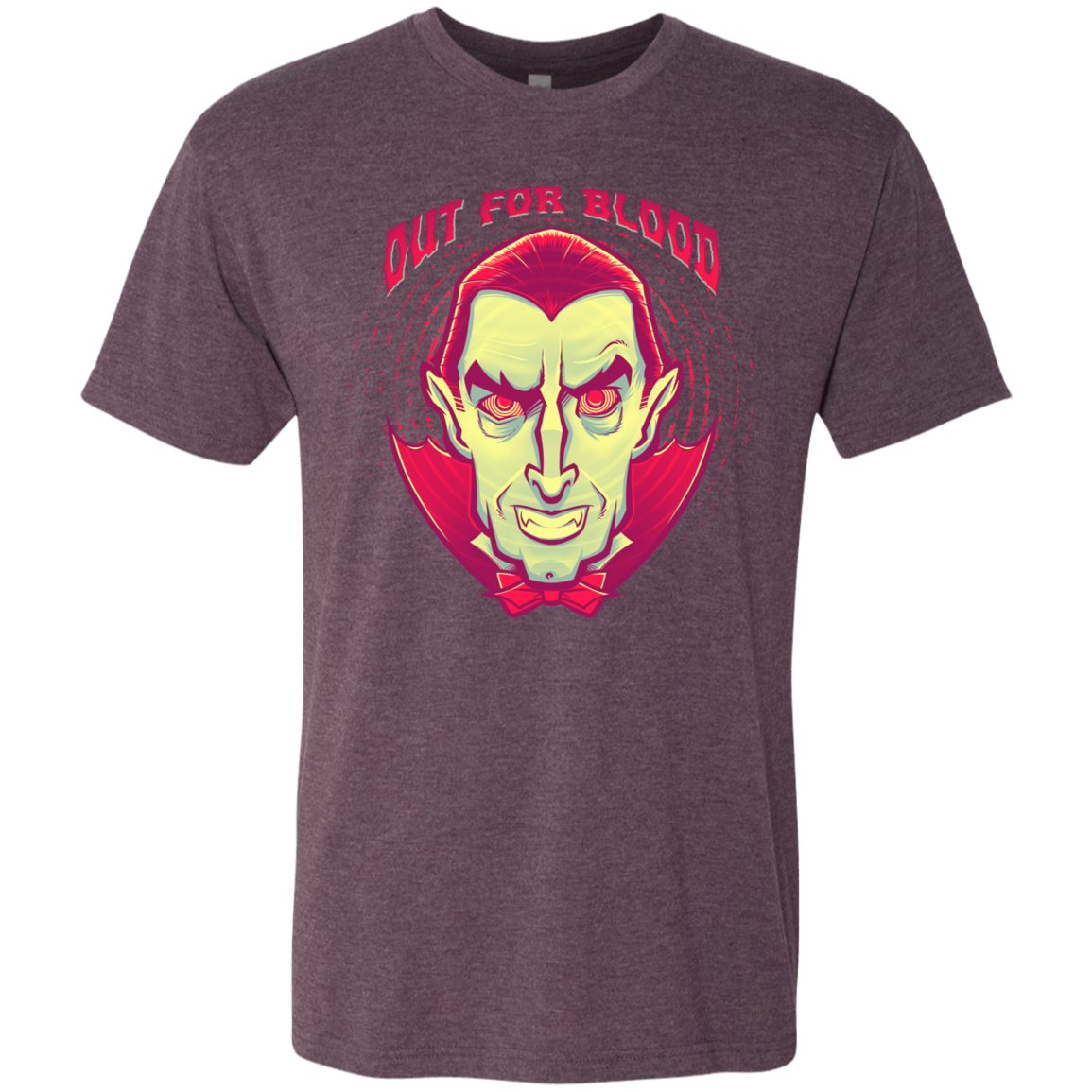 OUT FOR BLOOD Men's Triblend T-Shirt