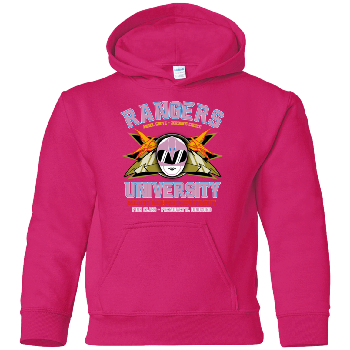 Rangers U Pink Ranger Youth Hoodie