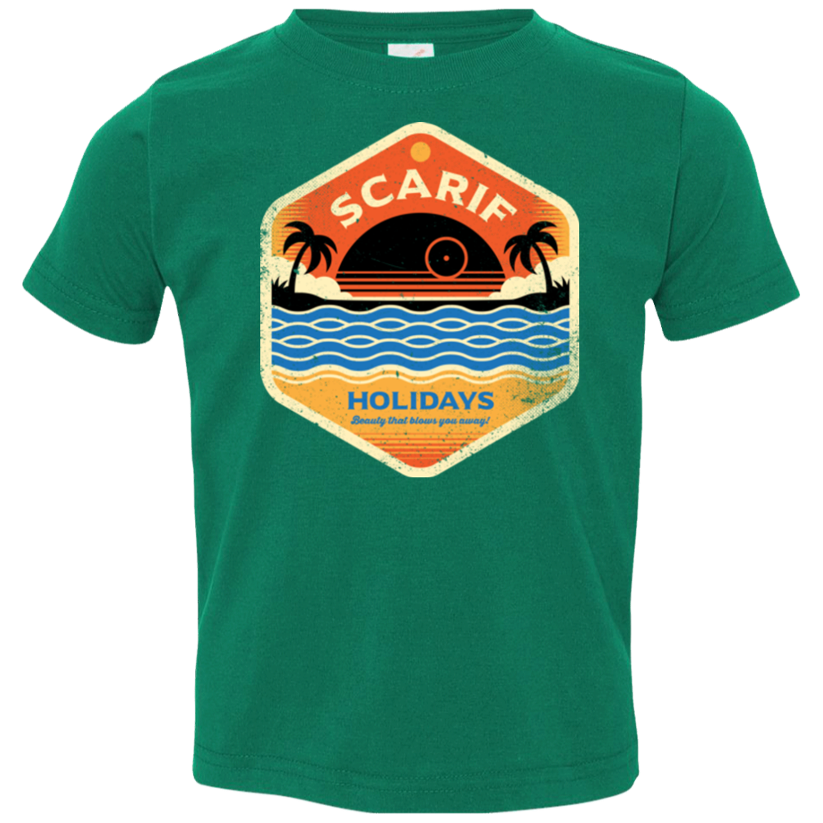 Sun Sea & Space Stations Toddler Premium T-Shirt