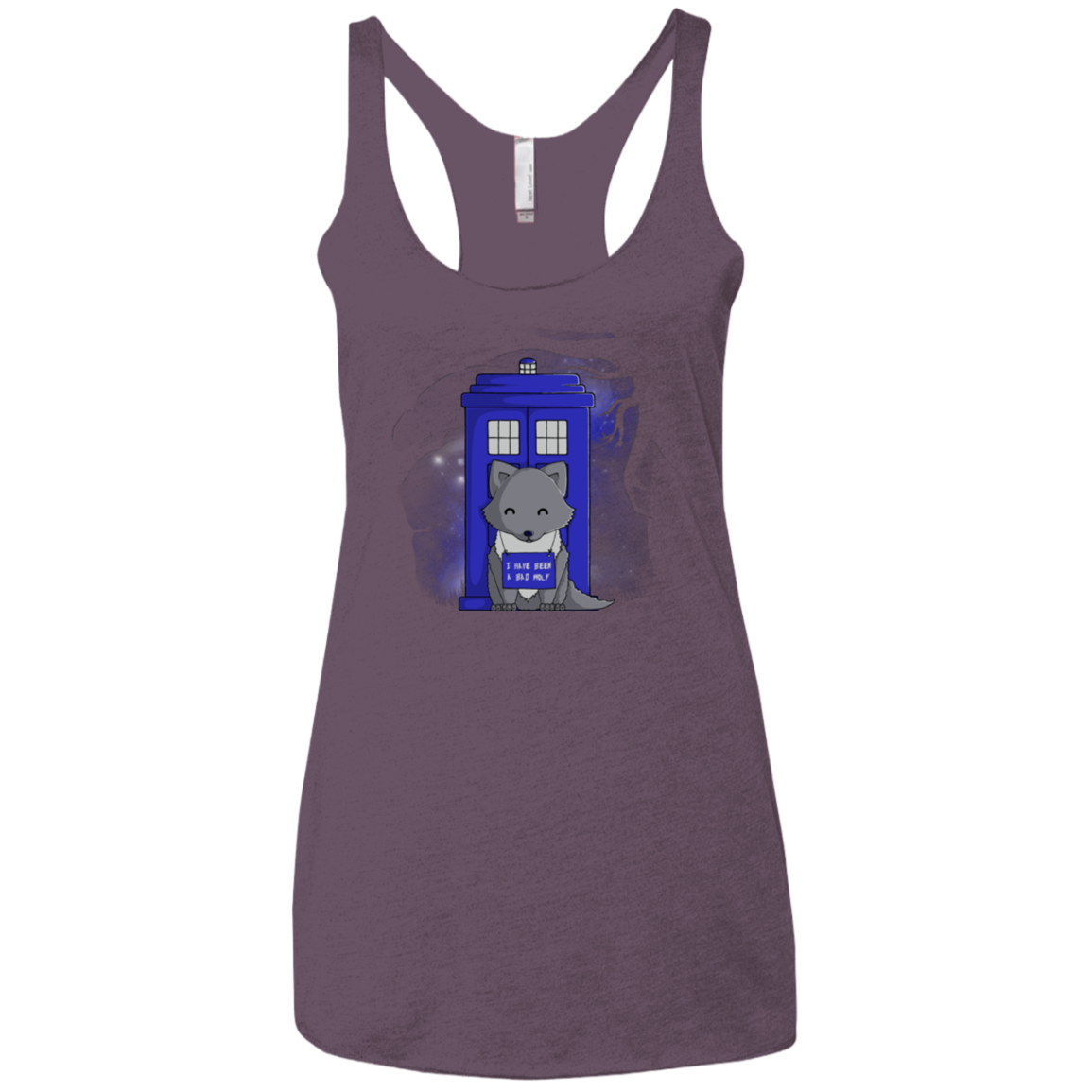 Bad Wolf Women's Triblend Racerback Tank