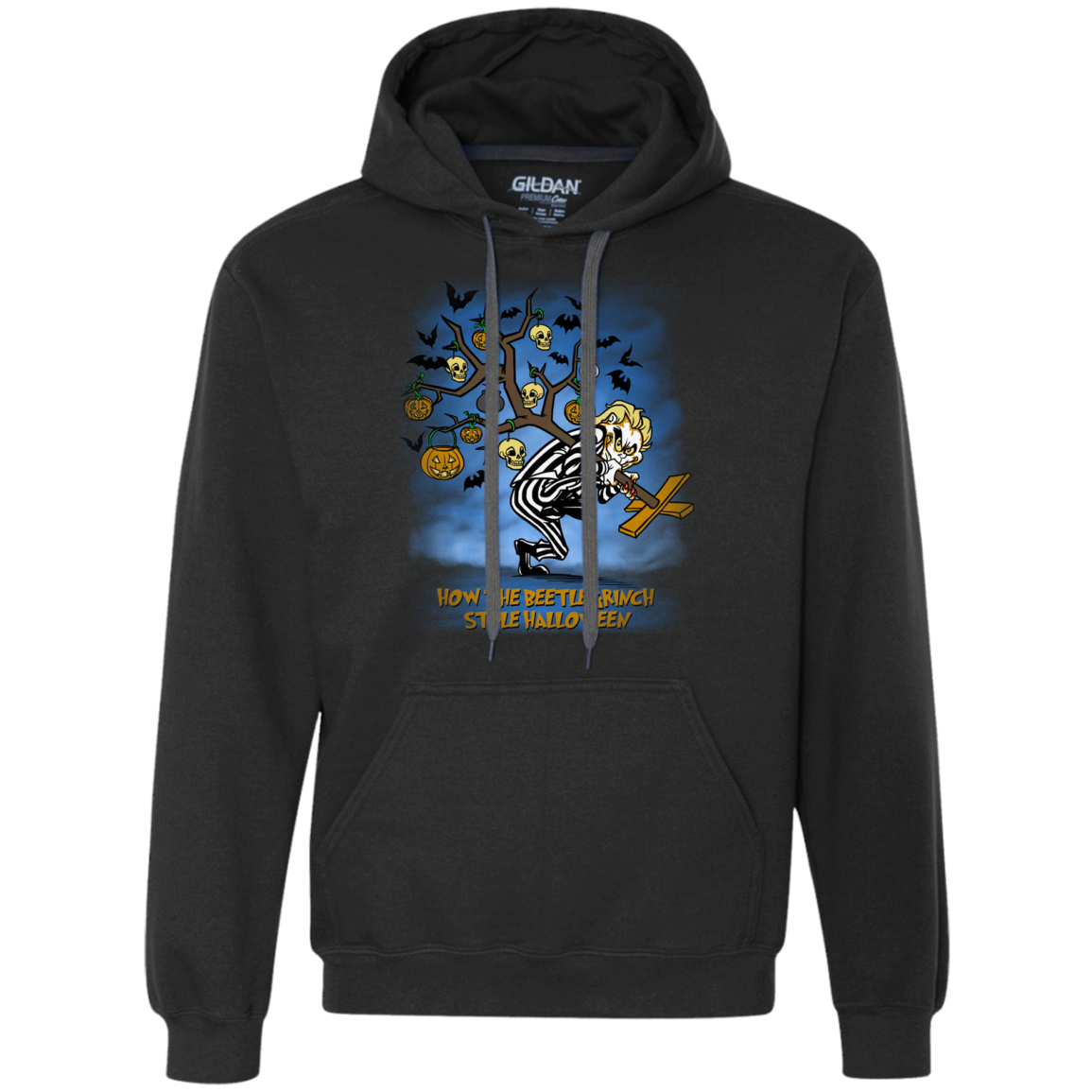 Beetlegrinch Premium Fleece Hoodie