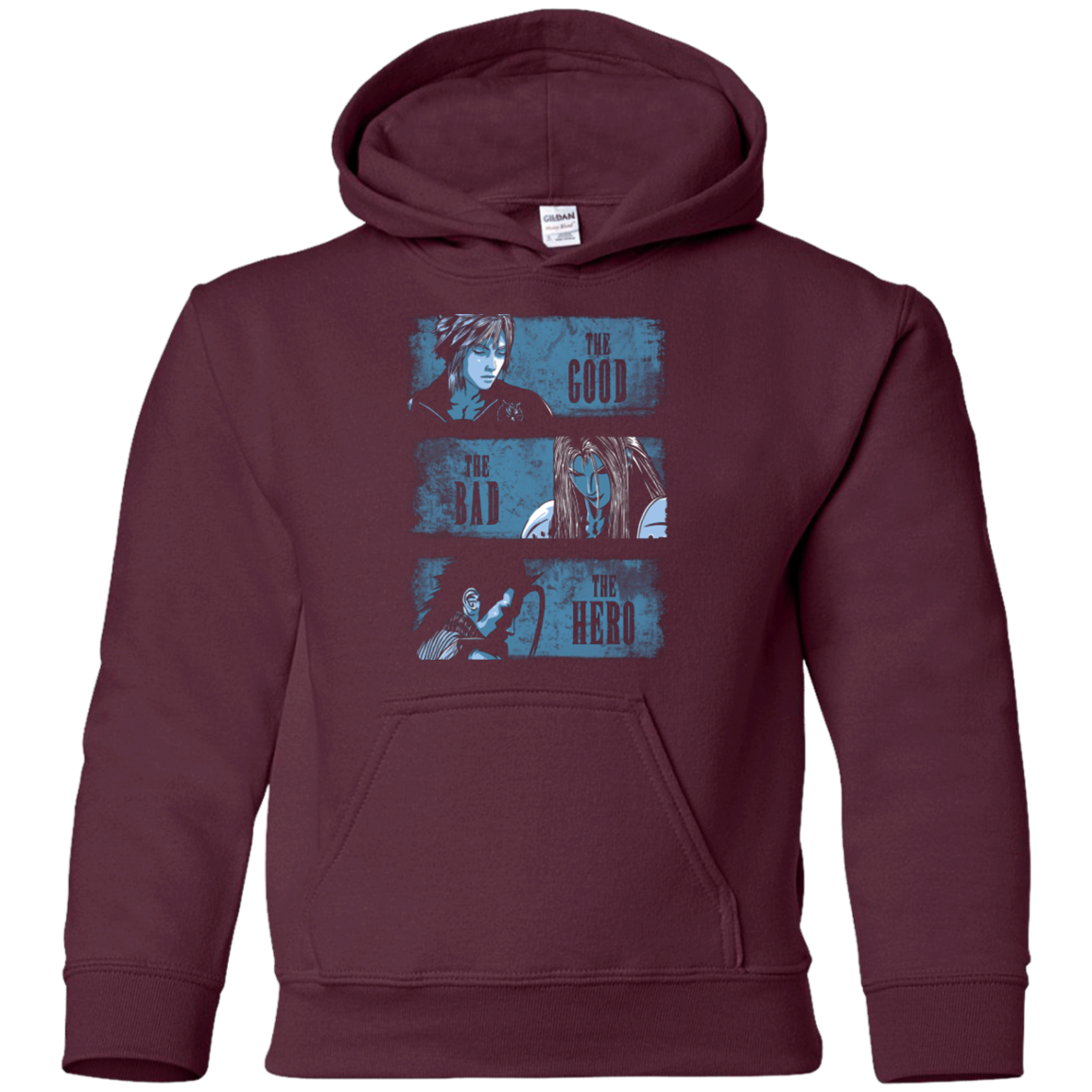 The Good the Bad and the Hero Youth Hoodie