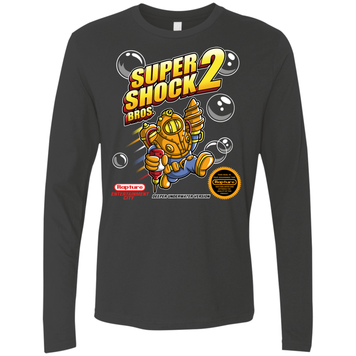 Super Shock Bros 2 Men's Premium Long Sleeve