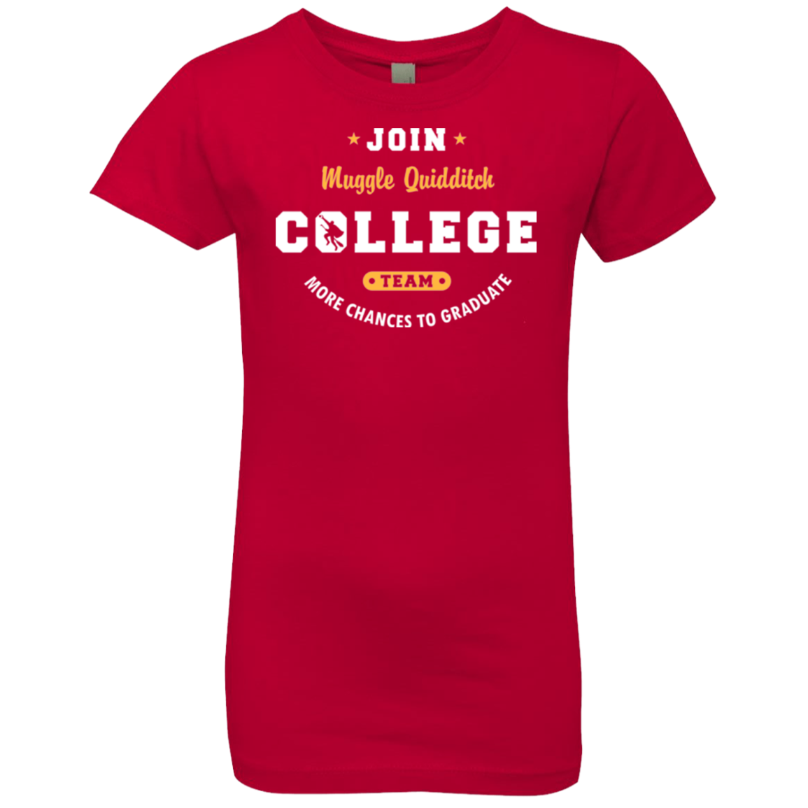 Muggle Quidditch Girls Premium T-Shirt