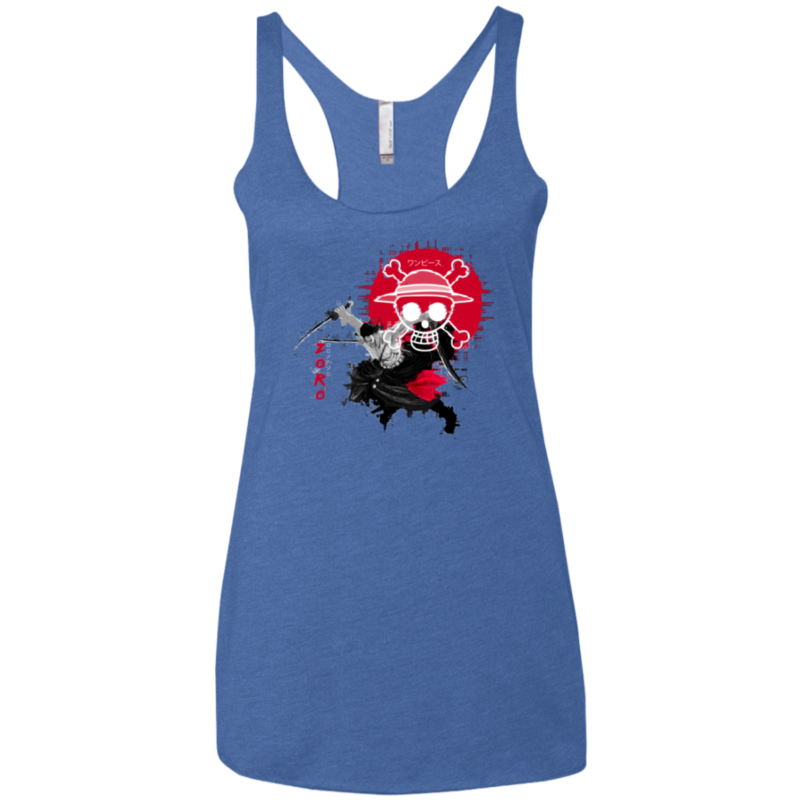 Zoro Women's Triblend Racerback Tank