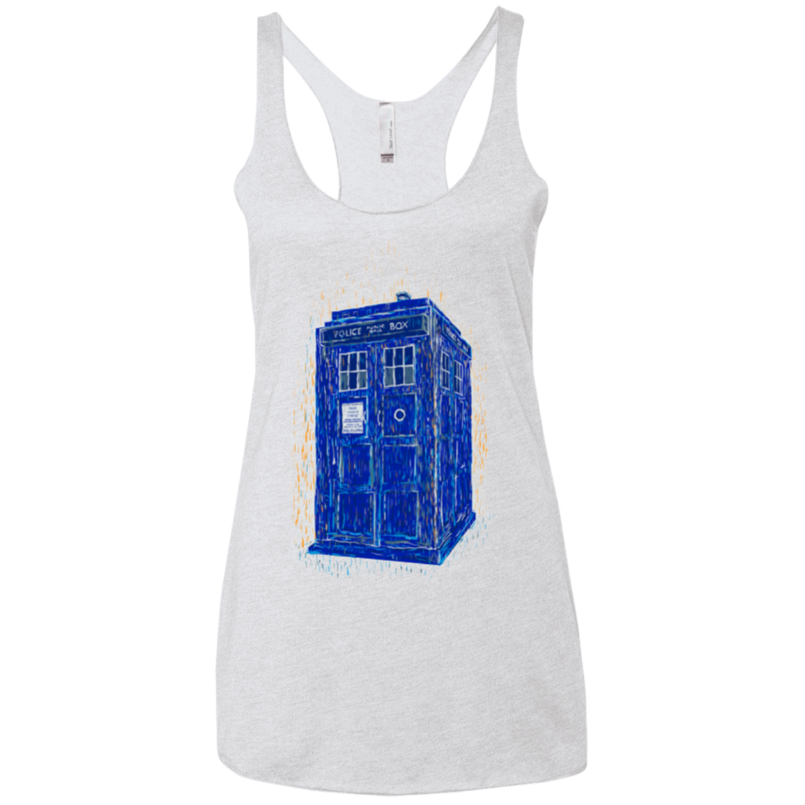 Woodcutardis Women's Triblend Racerback Tank