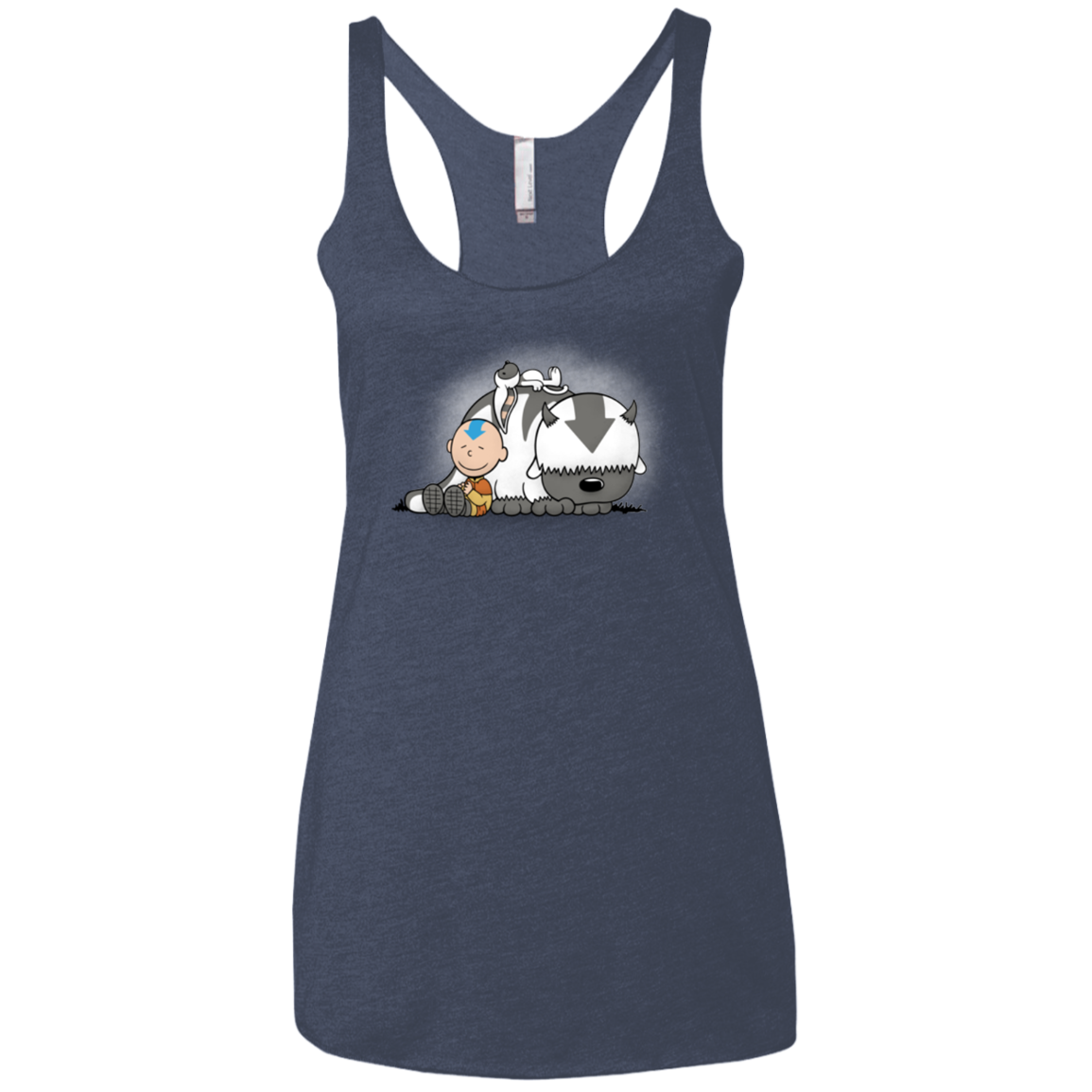 YOU ARROWHEAD Women's Triblend Racerback Tank