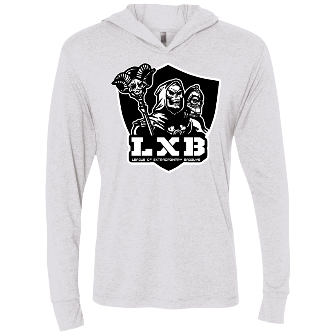 LXB Triblend Long Sleeve Hoodie Tee