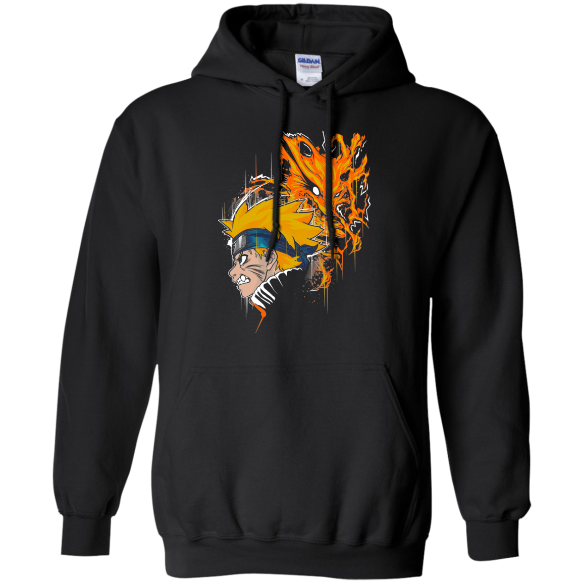 Demon Fox Pullover Hoodie