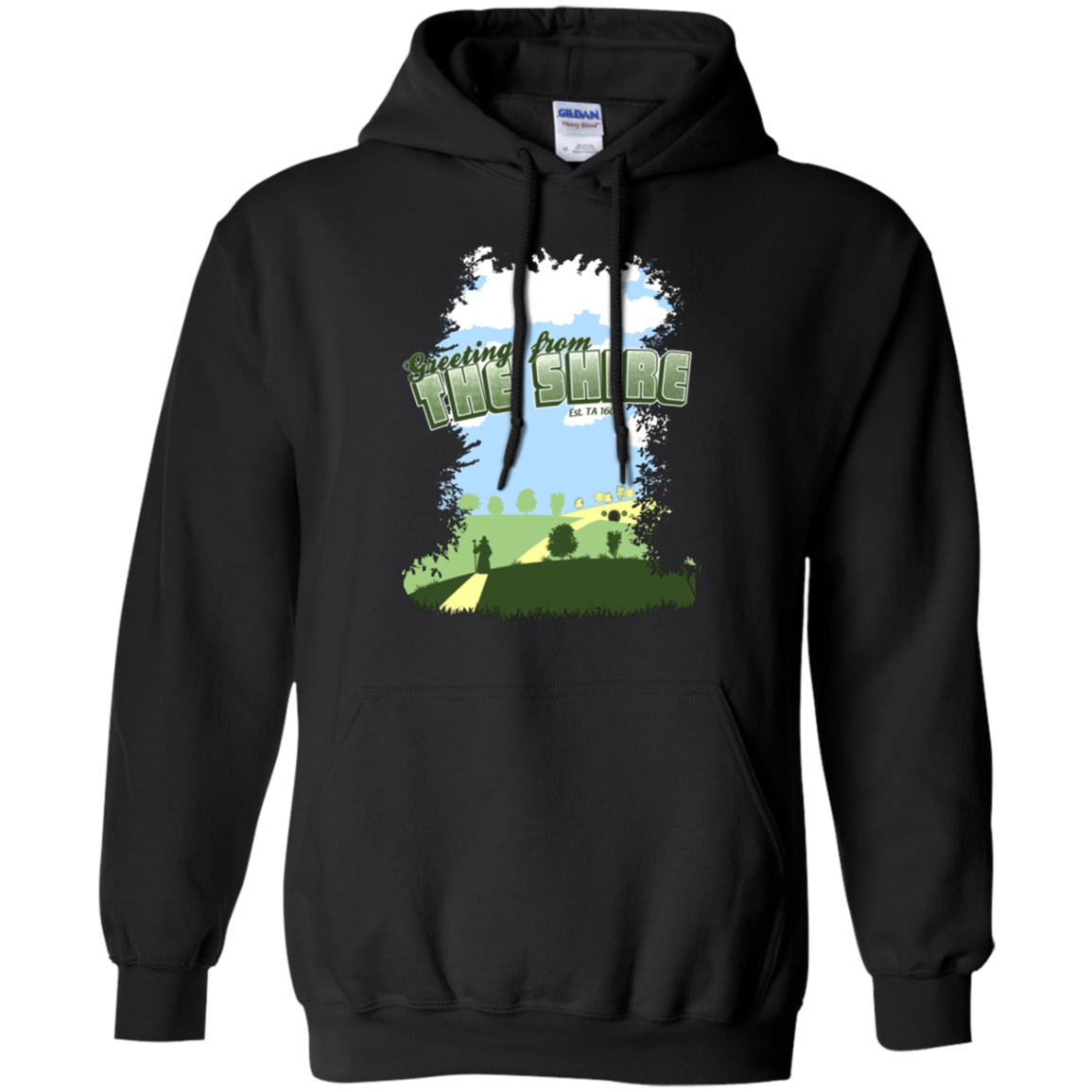 Greetings From Shire Pullover Hoodie