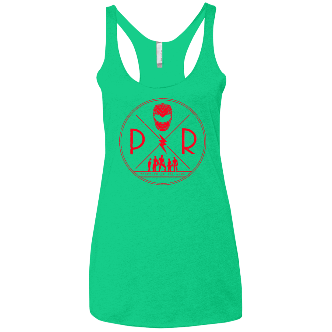 Red Power Women's Triblend Racerback Tank
