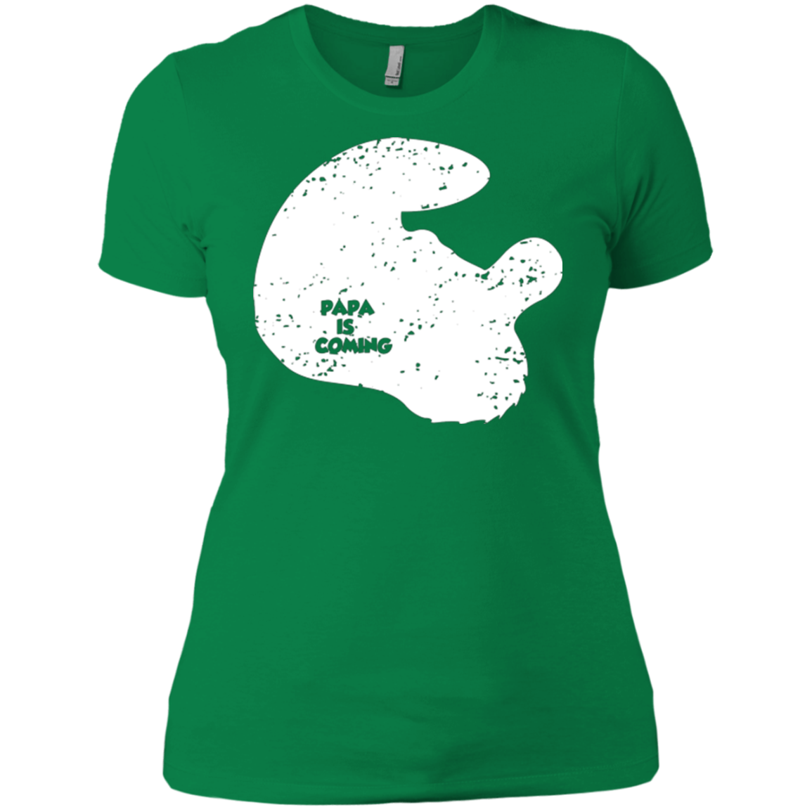 Papa Is Coming Women's Premium T-Shirt