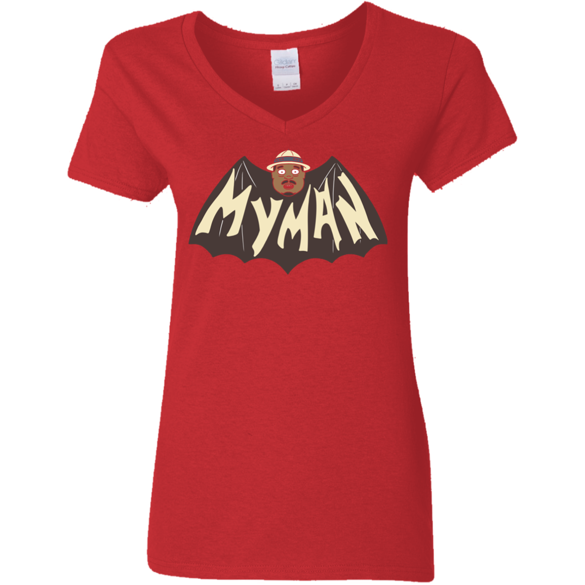 My Man! Women's V-Neck T-Shirt