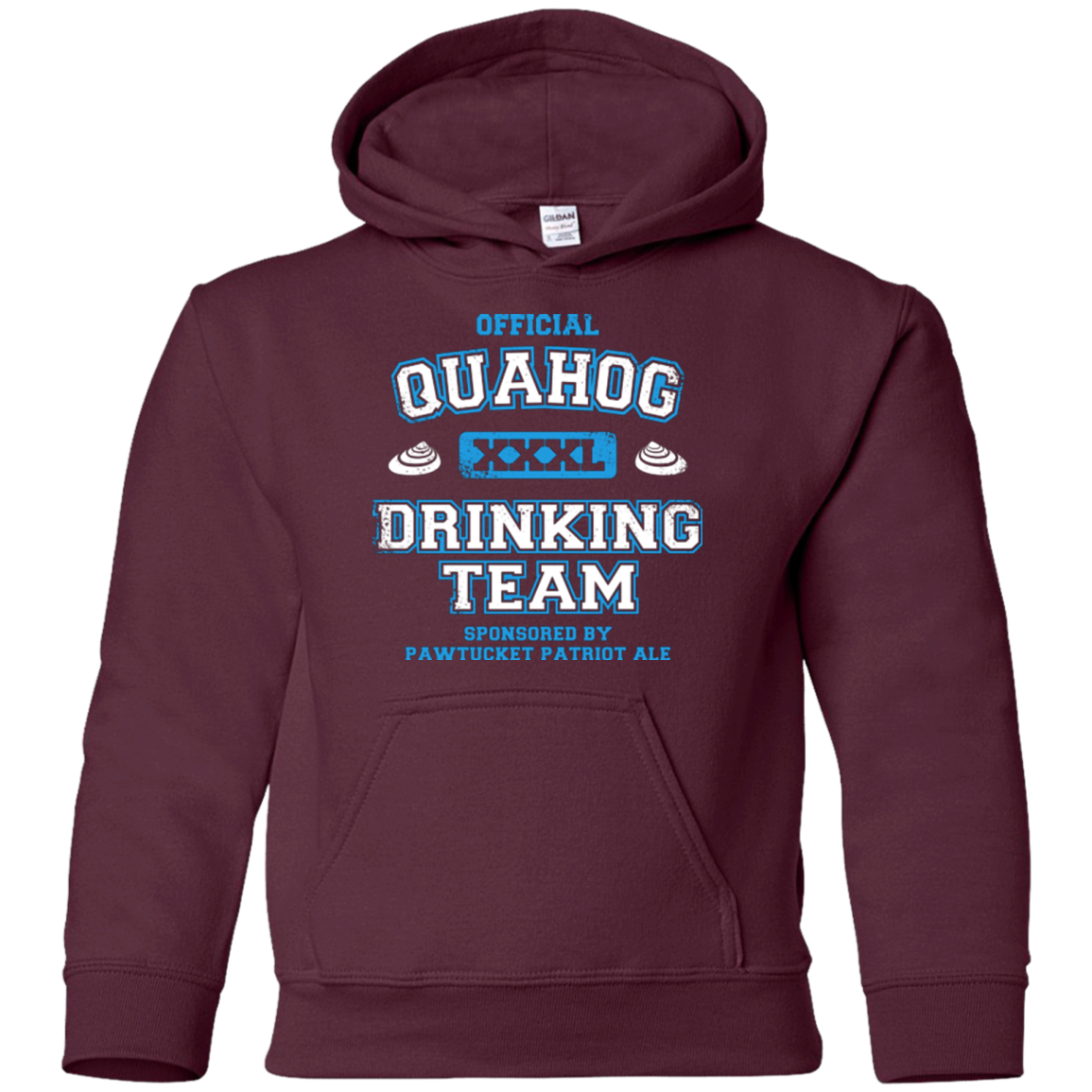 Quahog Drinking Team Youth Hoodie