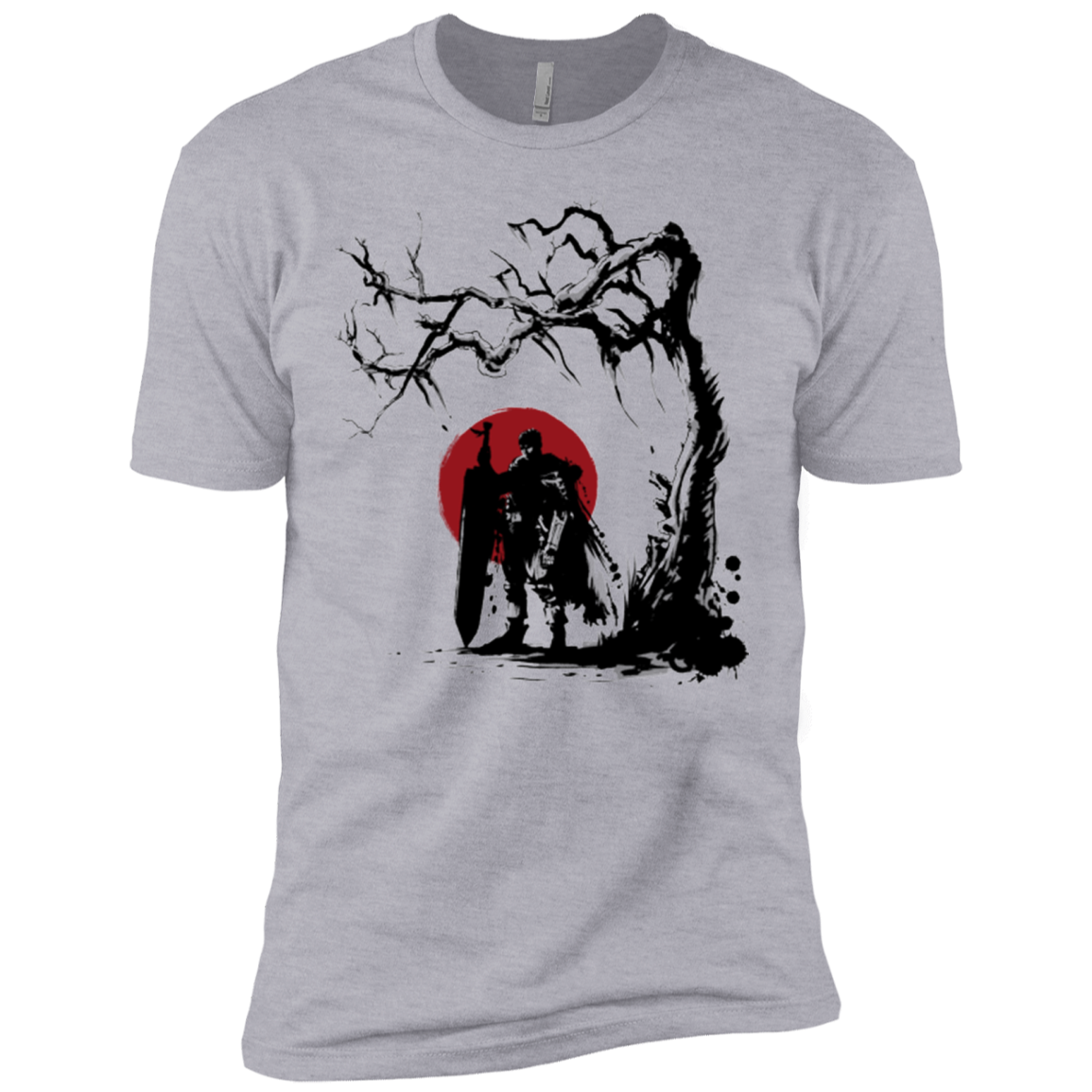 Black Swordsman under the sun Men's Premium T-Shirt