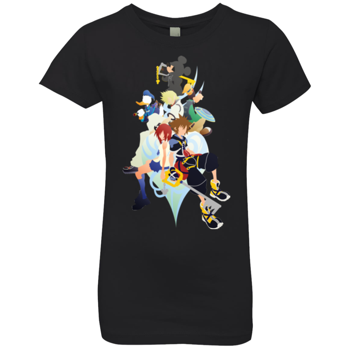 Kingdom Hearts Girls Premium T-Shirt