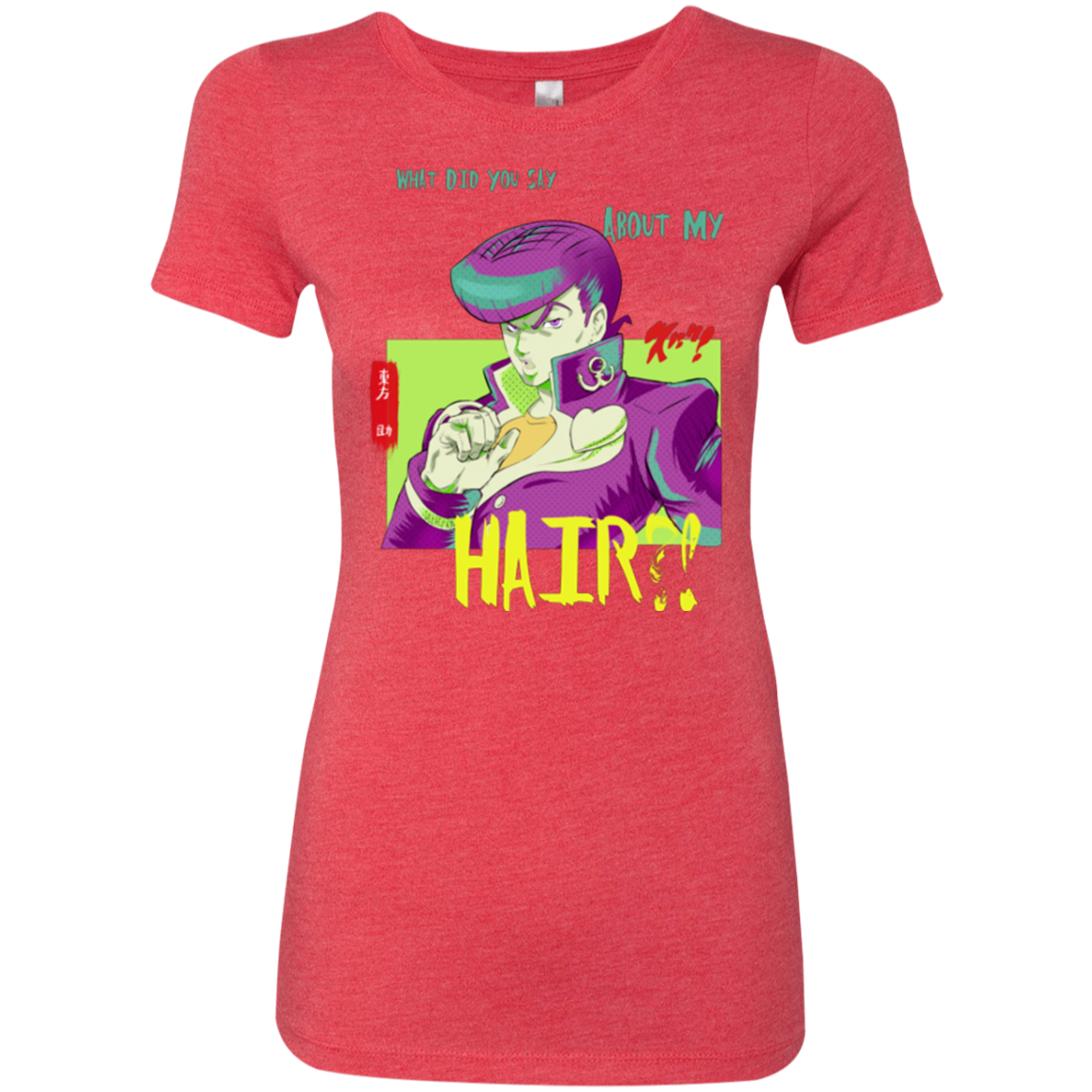Jojo Josuke Bizarre Adventure Women's Triblend T-Shirt