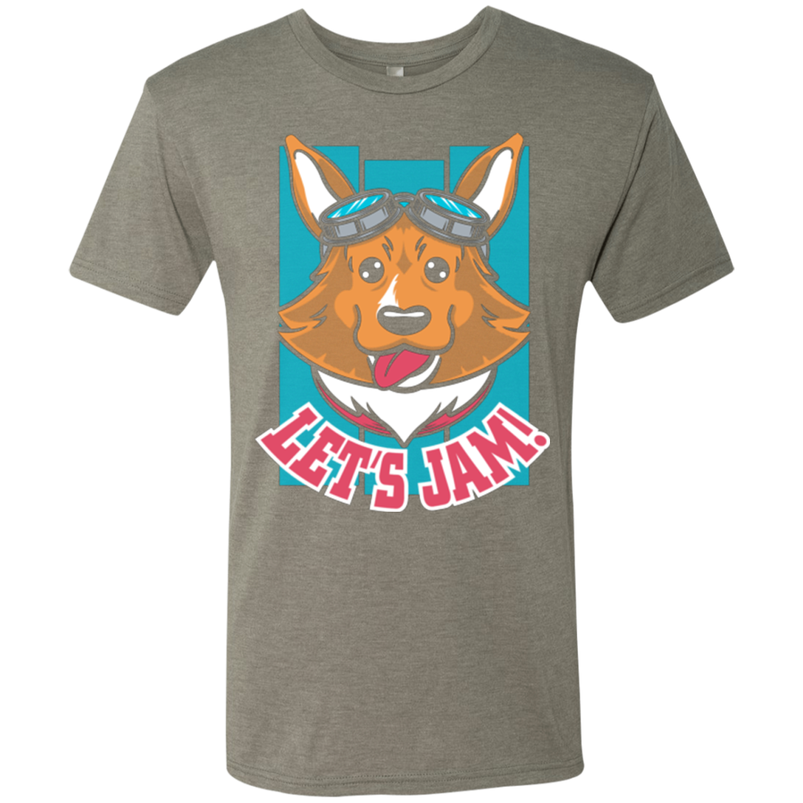 Lets Jam (2) Men's Triblend T-Shirt