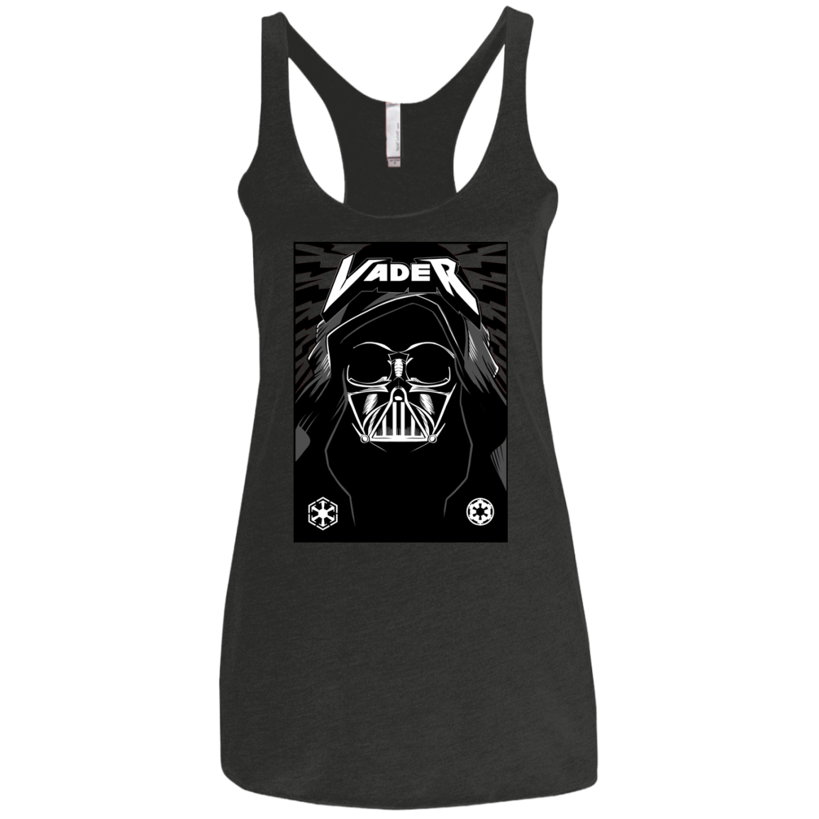 Vader Rock Women's Triblend Racerback Tank