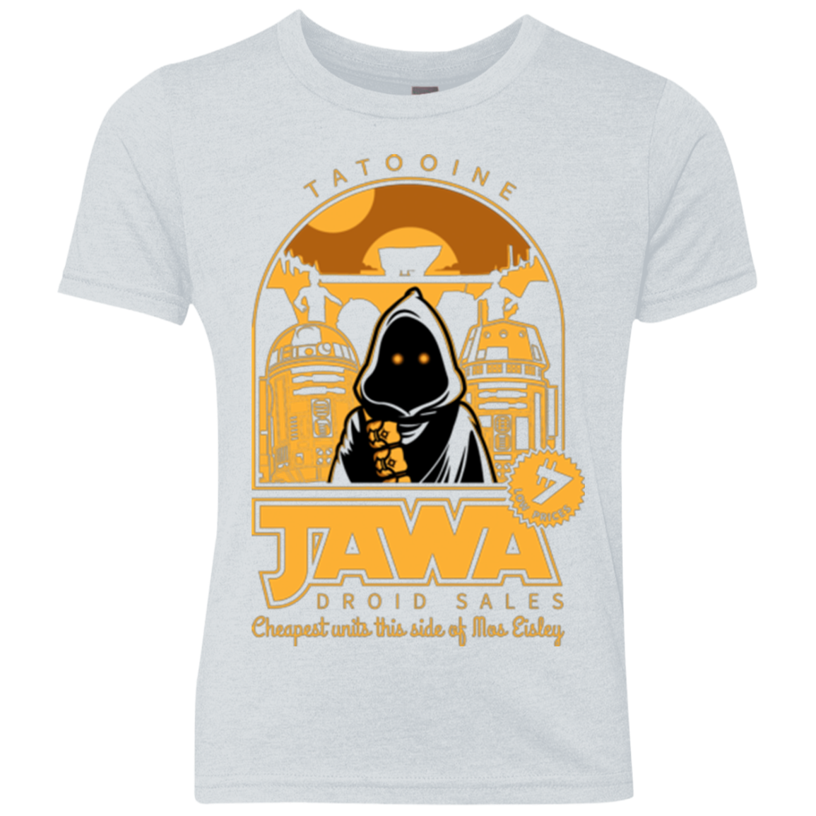Jawa Droid Sales Youth Triblend T-Shirt