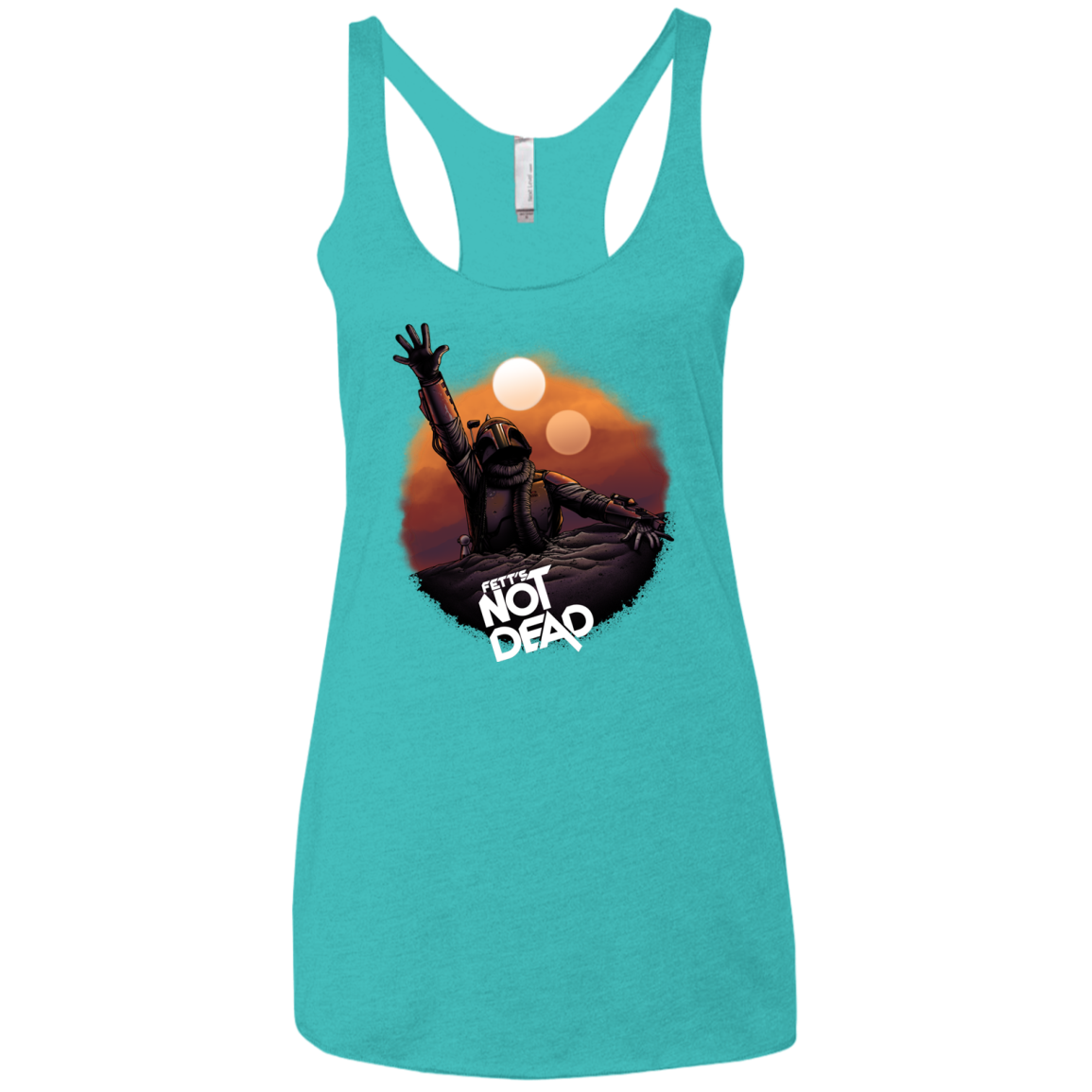 Back From The Pit Women's Triblend Racerback Tank