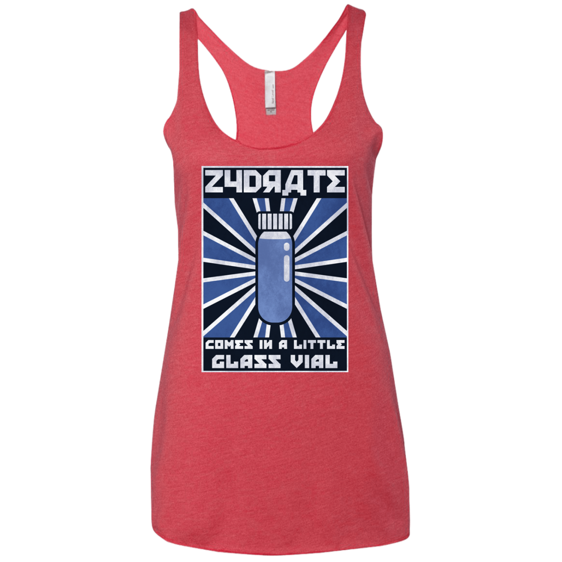 Take Zydrate Women's Triblend Racerback Tank