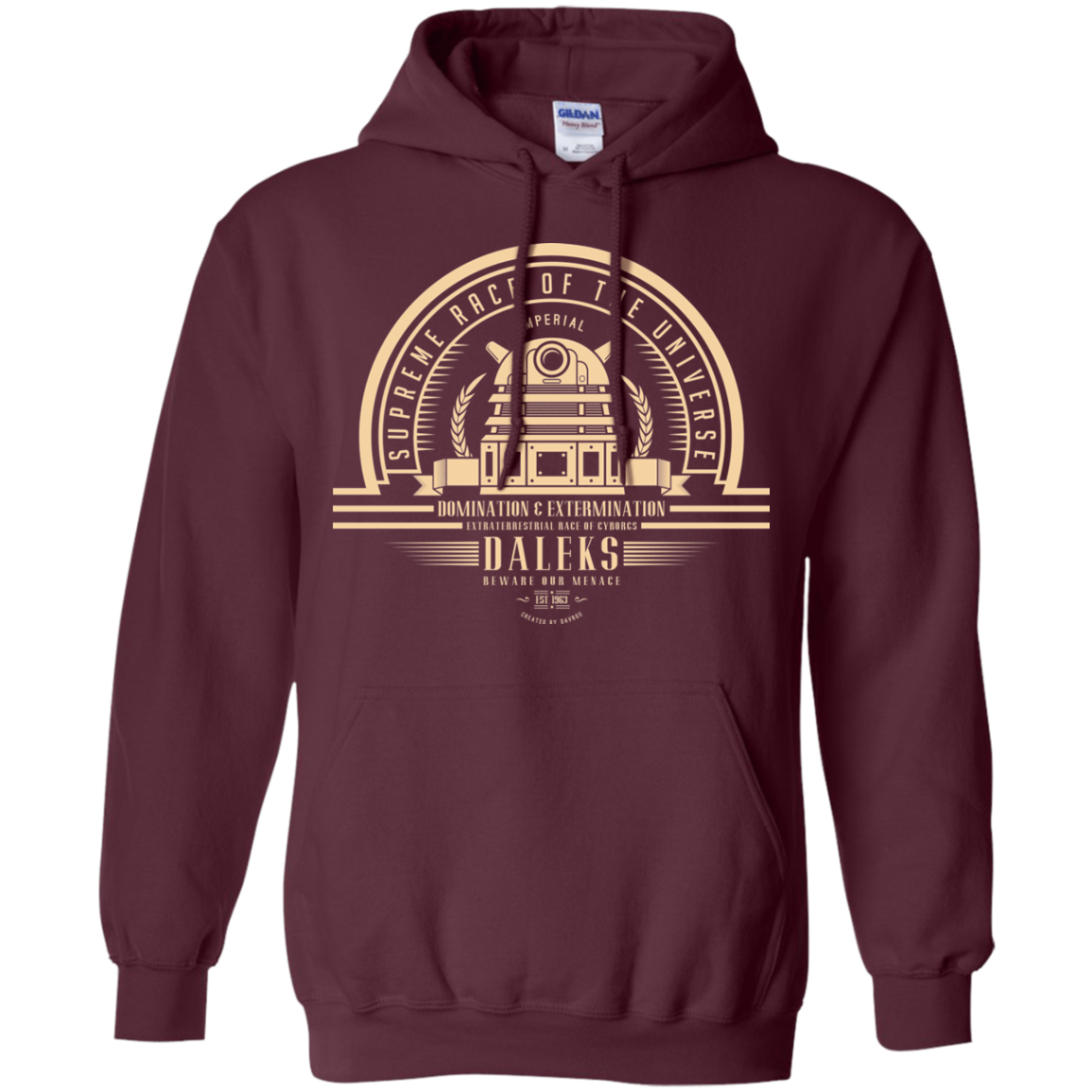 Who Villains Daleks Pullover Hoodie