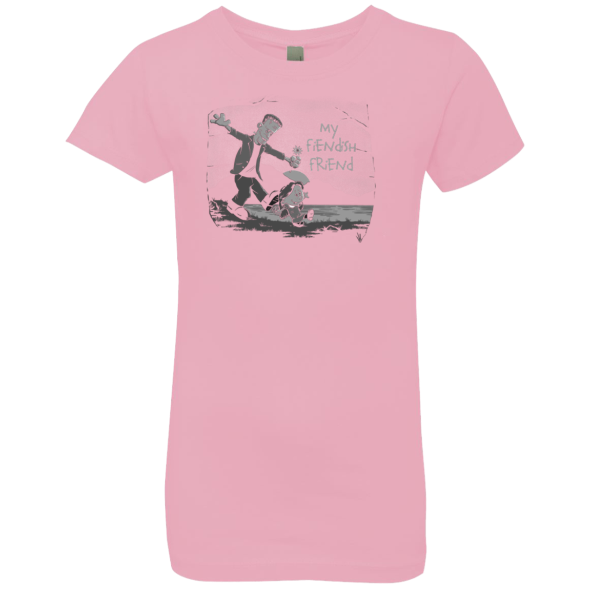 My Fiendish Friend Girls Premium T-Shirt
