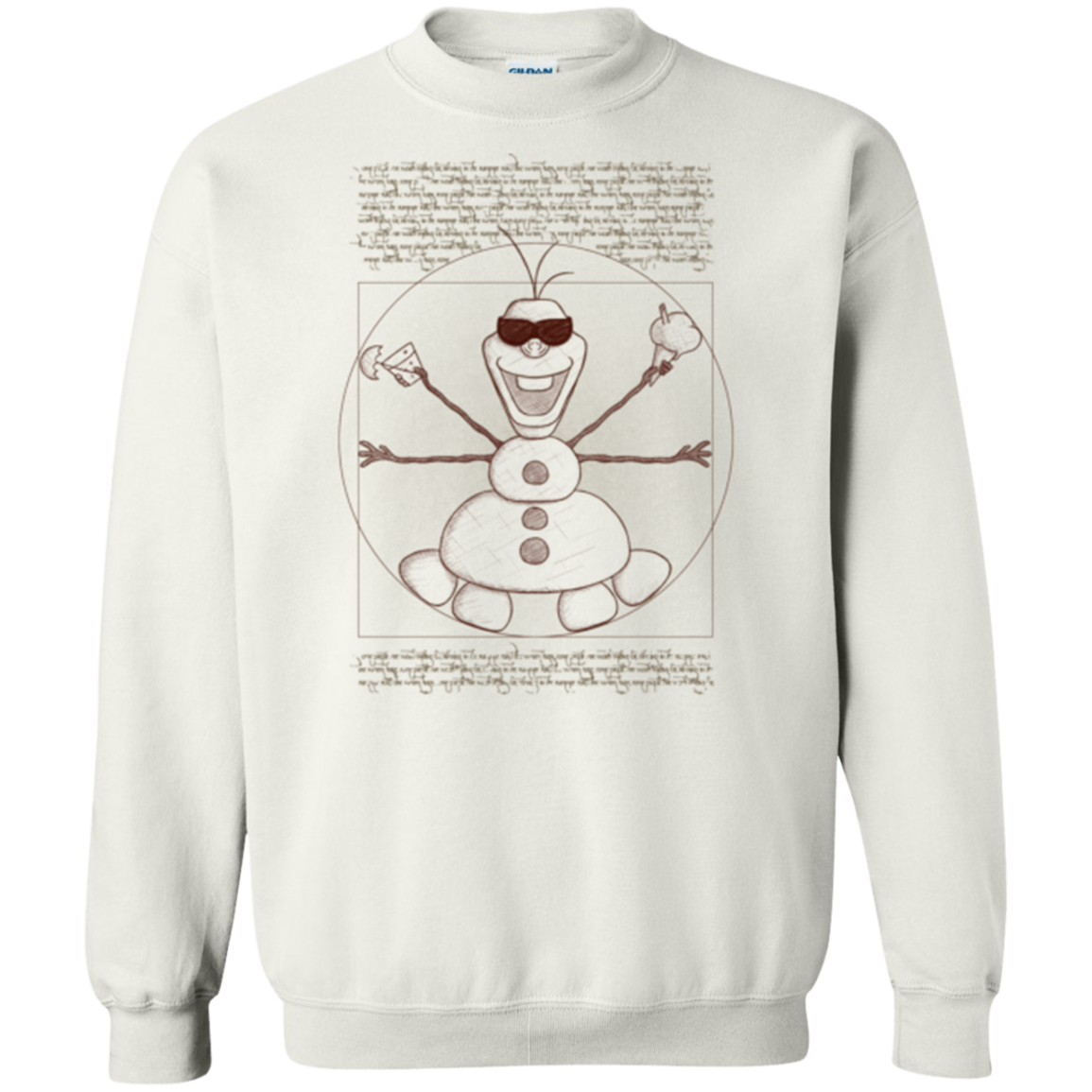 Vitruvian Summer Crewneck Sweatshirt