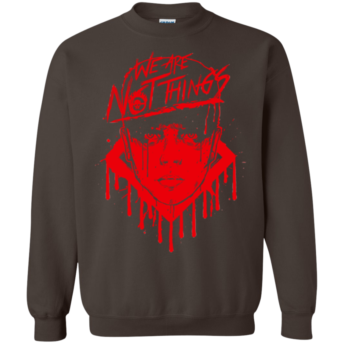 We Are Not Things Crewneck Sweatshirt