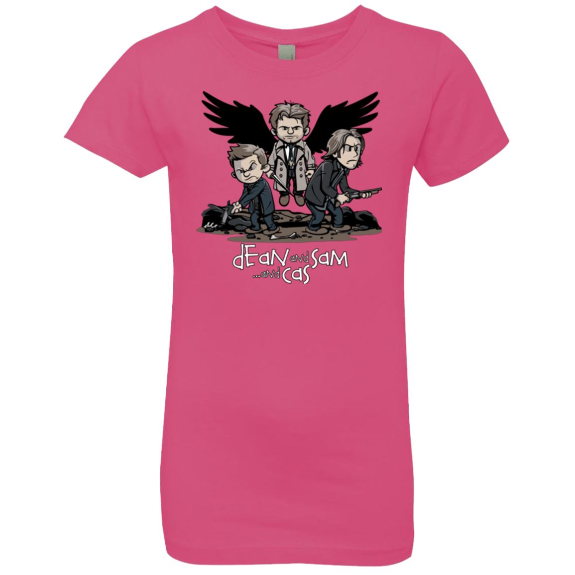 Dean Sam Cas Girls Premium T-Shirt