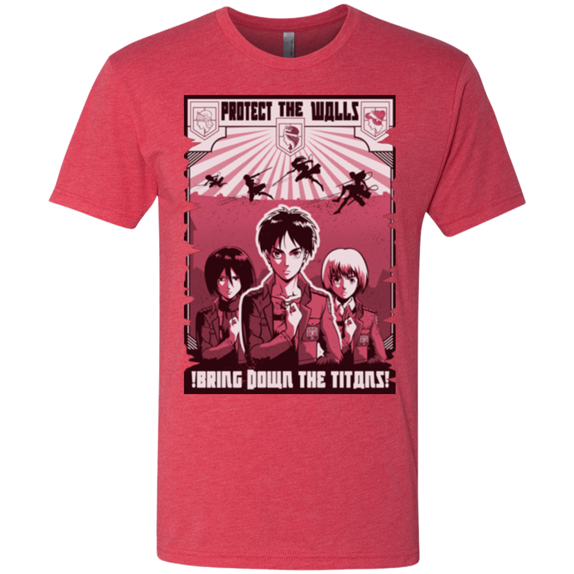 Protect the Walls Men's Triblend T-Shirt